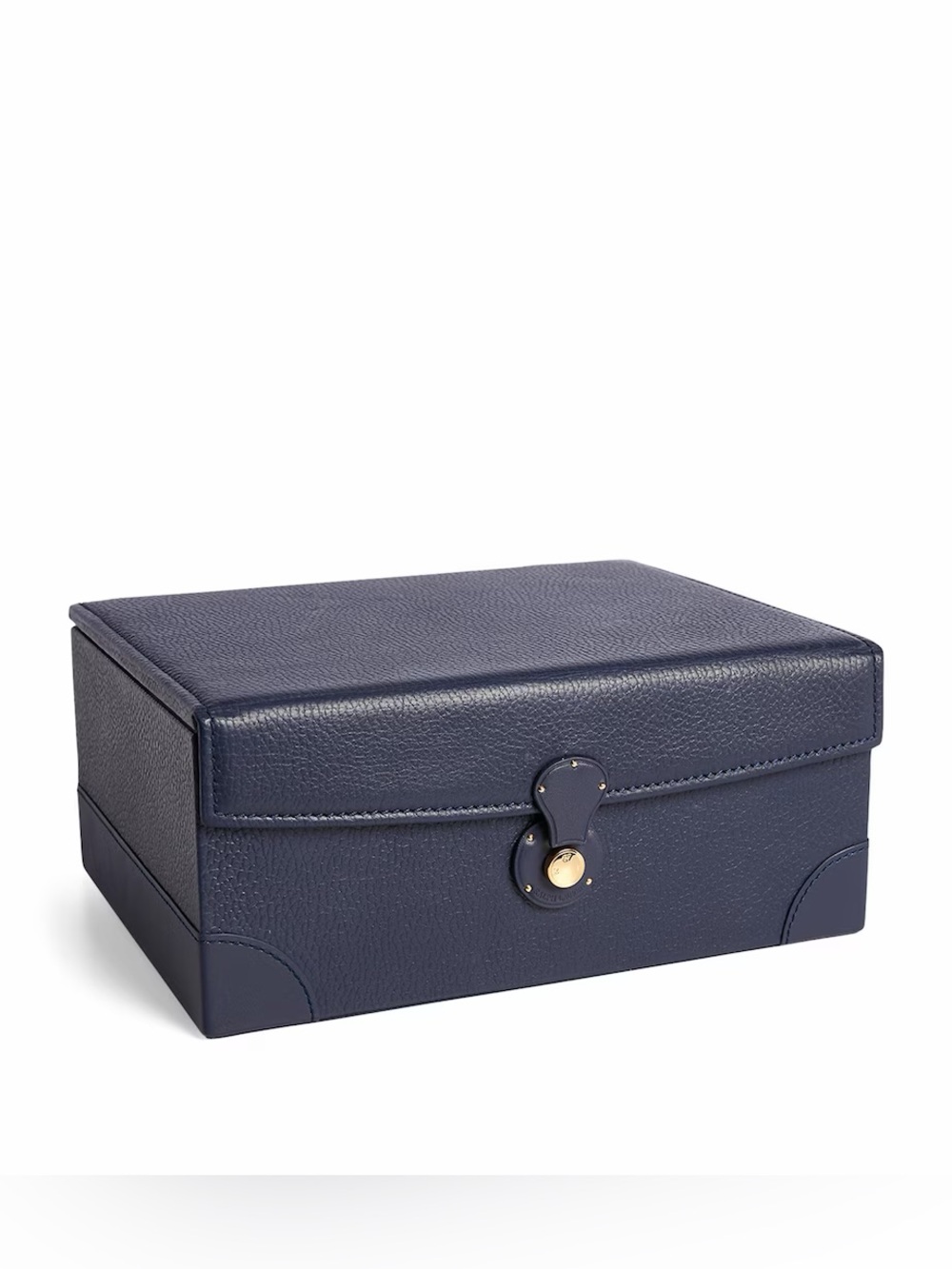 RALPH LAUREN HOME Leather Ryan Trinket Box